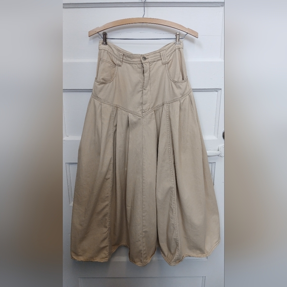 Triangl Swimwear Beige Midi Skirt - Picture 1 of 3